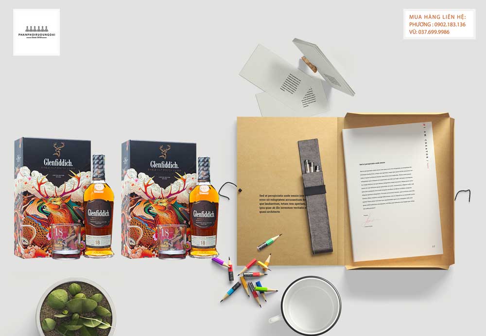 Quá trình thử nếm rượu Glenfiddich 18 năm hộp quà tết 2021