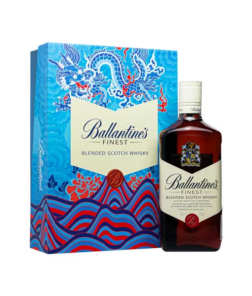 Rượu Ballantines Finest hộp quà tết 2021