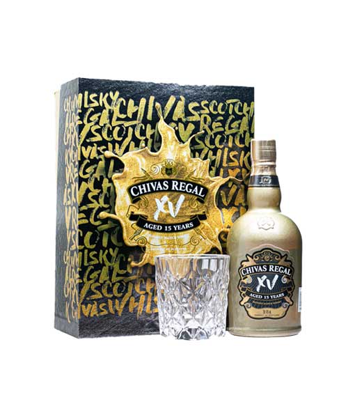 Rượu Chivas XV hộp quà tết 2021 hay rượu Chivas 15 hộp quà tết 2021