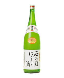 Rượu Sake Nishi No Seki Nigori 1800 ml cho biếu tặng hoặc thưởng thức