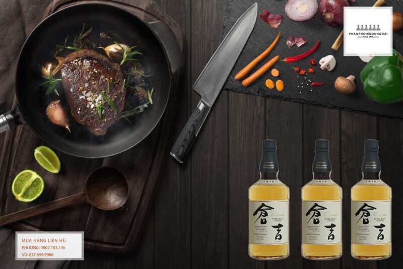 Thưởng thức rượu Kurayoshi Classic và món ăn ngon