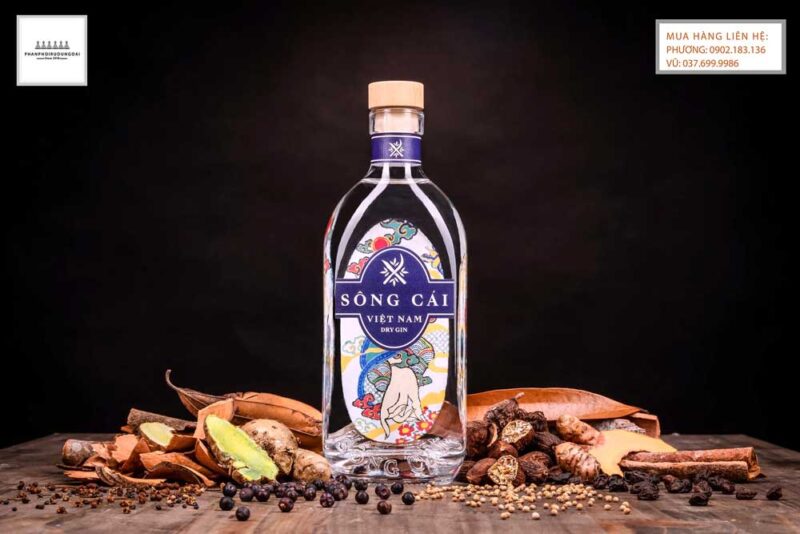Thay đổi kiểu dáng rượu gin sông cái Việt Nam Dry Gin trong năm 2020