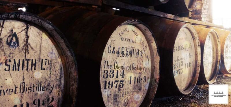 Thùng gỗ sồi ủ rượu The Glenlivet