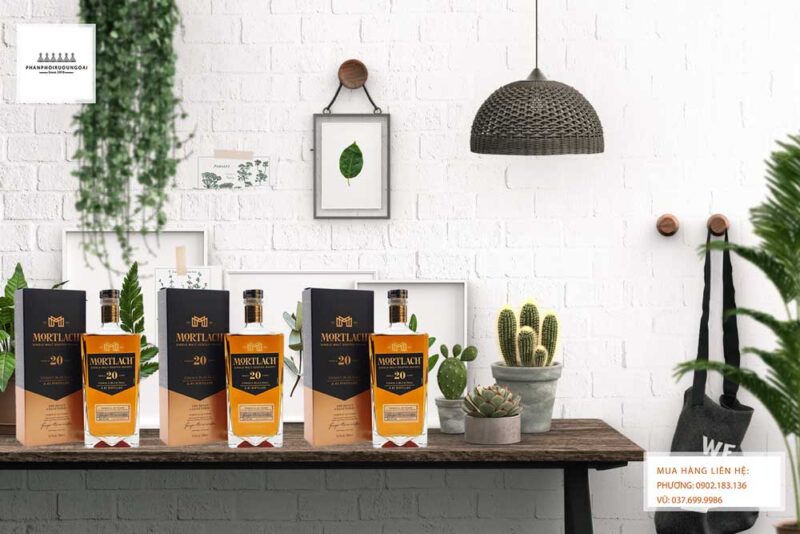 Mortlach 20 Ảnh Rượu Mortlach 20 năm cho thị trường Việt Nam