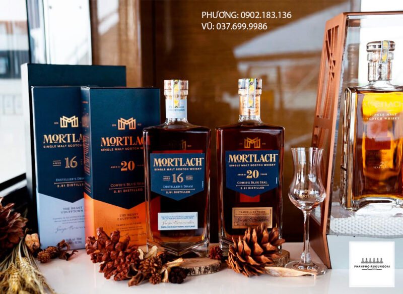 Bộ sưu tập các sản phẩm rượu Mortlach Các loại rượu Whisky sang trọng Mortlach