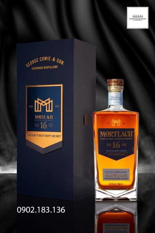 Rượu Single Malt Whisky Mortlach 16 năm hộp quà tết 2021