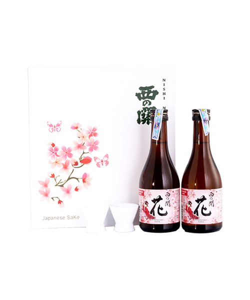 Rượu Sake Nishino Seki hộp quà tết 2021