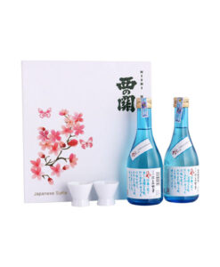 Rượu Sake Nishino Seki Hiya 300 ml hộp quà tết 2021