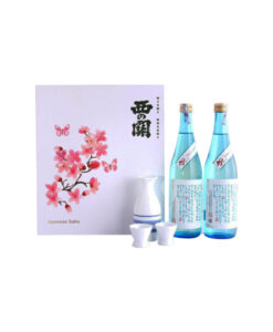 Rượu Sake Nishino Seki Hiya 720 ml hộp quà tết 2021 - Set 6