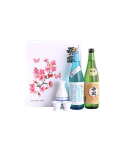 Rượu Sake Nishino Seki hộp quà tết 2021 - Set 9 cho biếu tặng