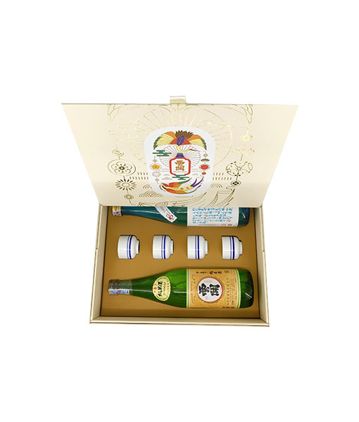 Rượu Sake Nishino Seki hộp quà tết 2021 - Chim hạc - Set 10