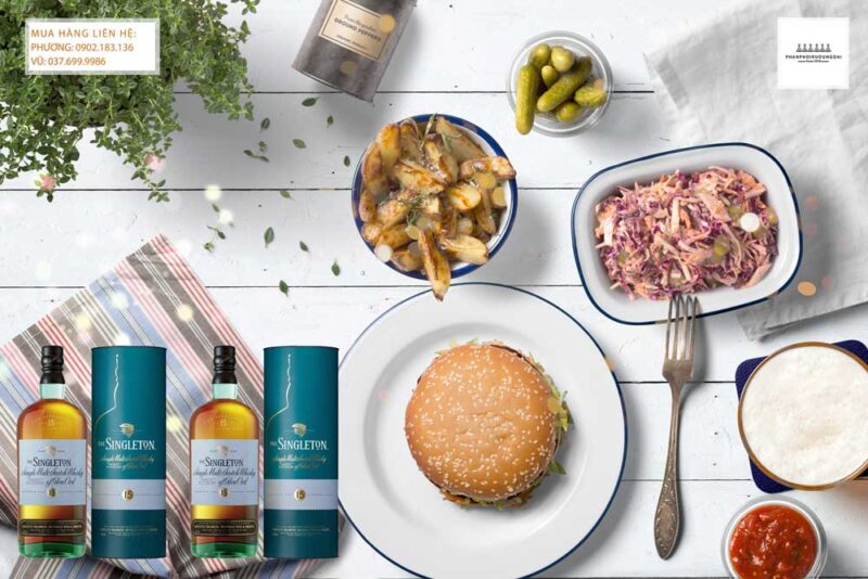 Rượu Singleton 15 Glen Ord - Single Malt Scotch Whisky Thưởng thức rượu Singleton 15 Glen Ord và món ăn