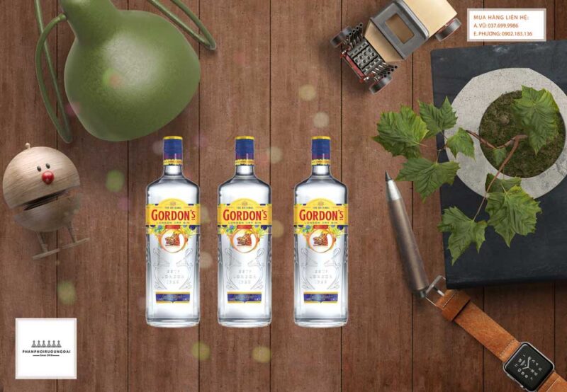 Rượu Gordon's London Dry Gin Ảnh Rượu Gordon's London Dry Gin
