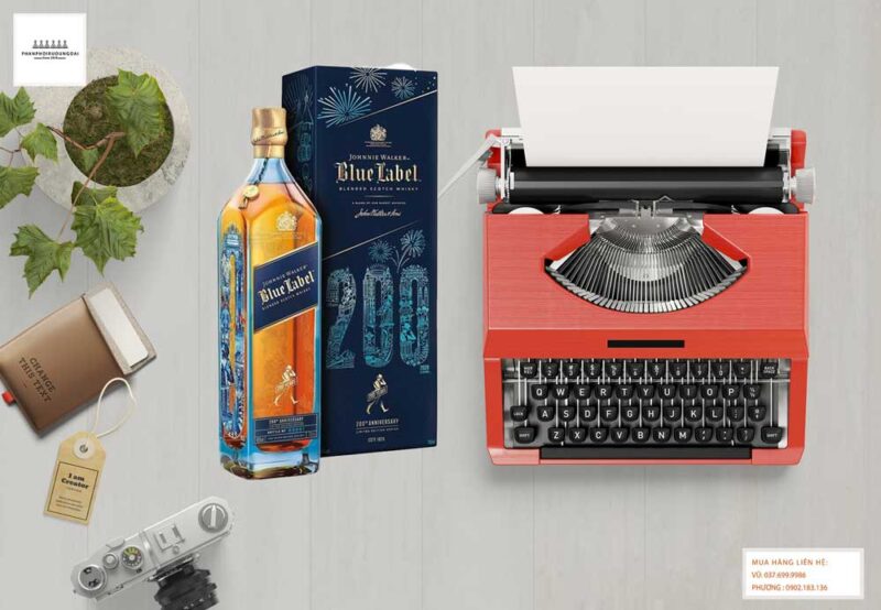 Ảnh Rượu Johnnie Walker Blue Label 200 Years Icons Limited Edition 