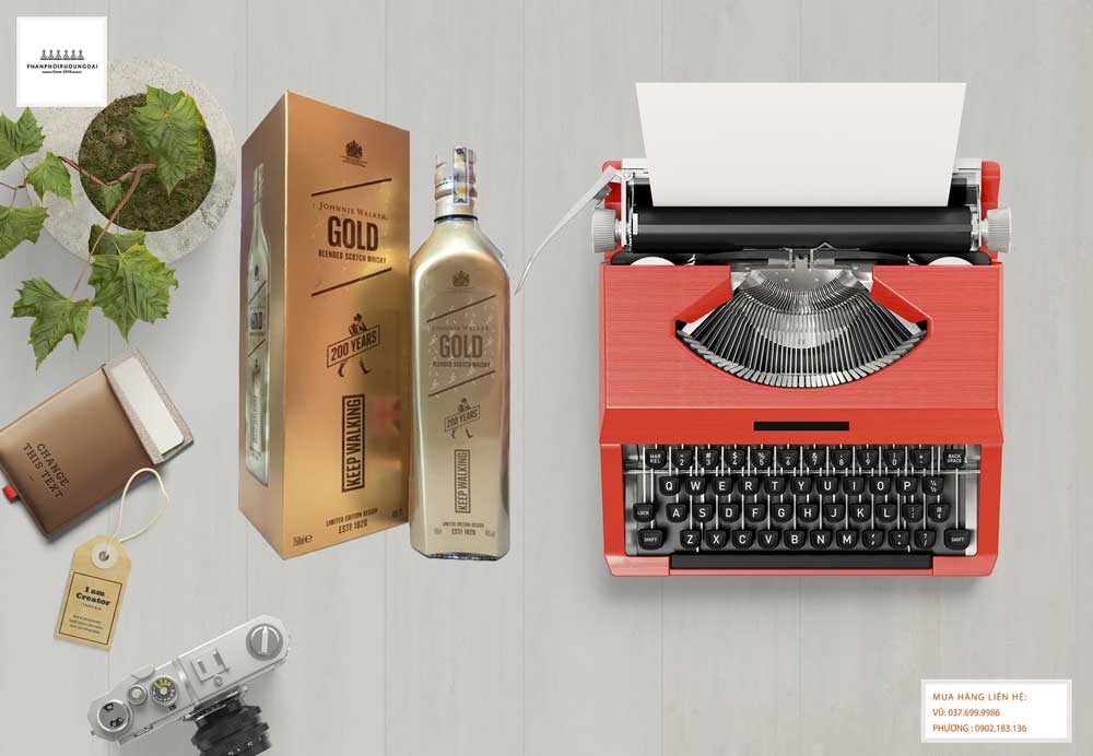 Rượu Johnnie Walker Gold Label 200 Years Icons Limited Edition Ảnh Rượu Johnnie Walker Gold Label 200 Years Icons Limited Edition