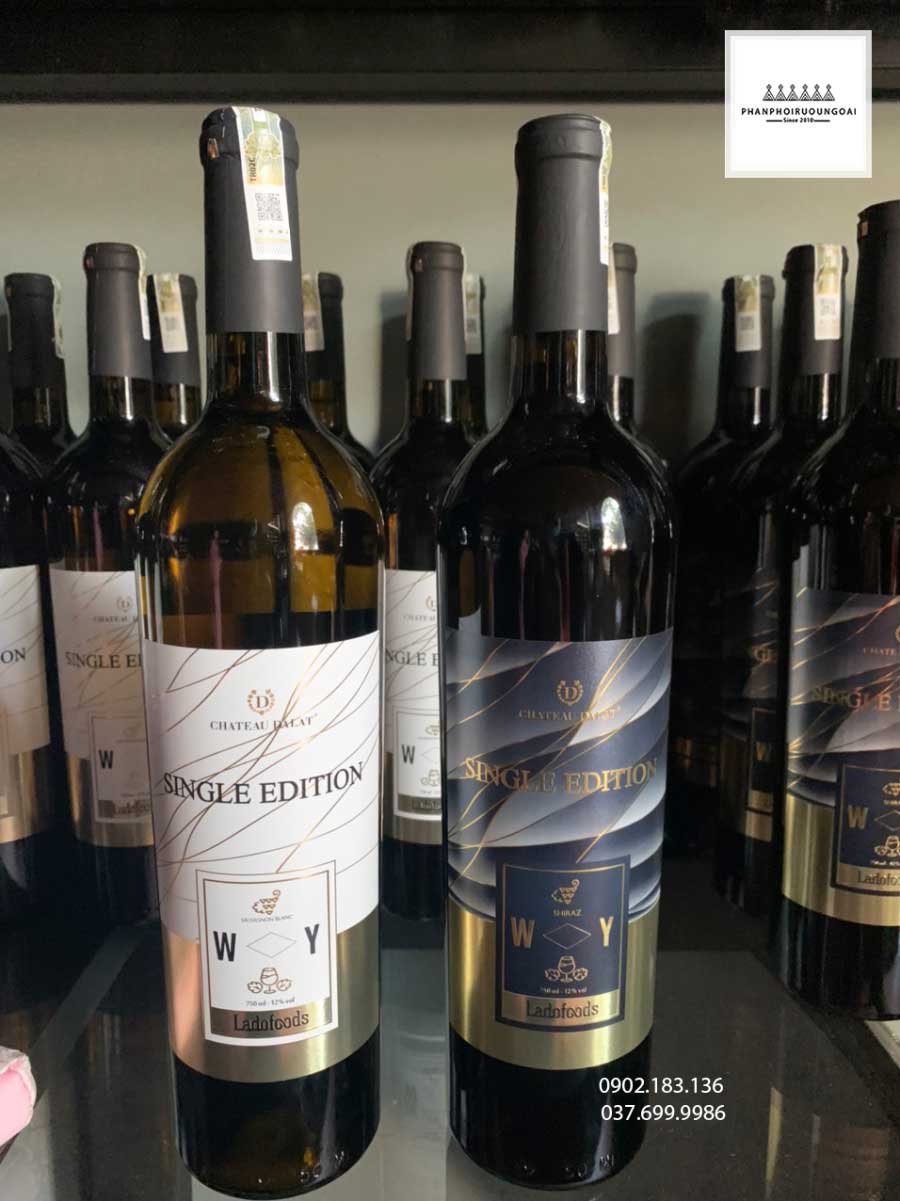 Rượu vang Chateau Dalat Single Edition Bộ đôi rượu vang Chateau Dalat Single Edition cho năm 2021
