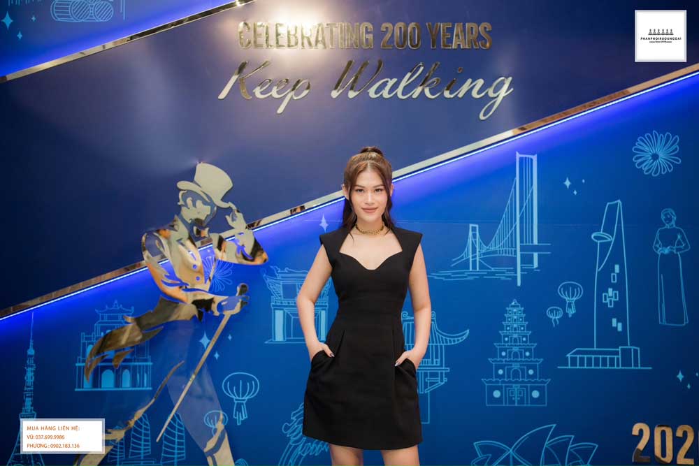 Diễn viên Ngọc Thanh Tâm tại kỷ niệm 200 năm rượu Johnnie Walker