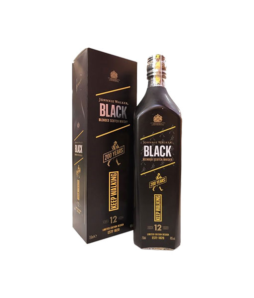 Rượu Johnnie Walker Black Label 200 Years Icons Limited Edition