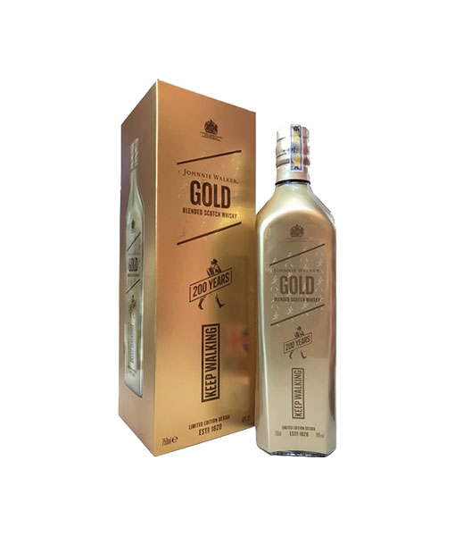 Rượu Johnnie Walker Gold Label 200 Years Icons Limited Edition