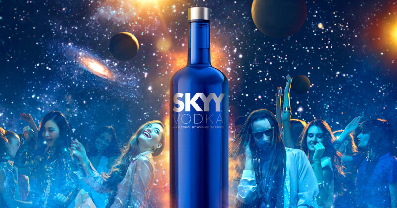 Rượu Skyy Vodka loại rượu Vodka đến từ Mỹ