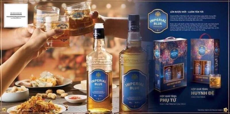 Rượu Whisky giá rẻ Imperial Blue Các loại rượu Imperial Blue - Rượu Whisky giá rẻ