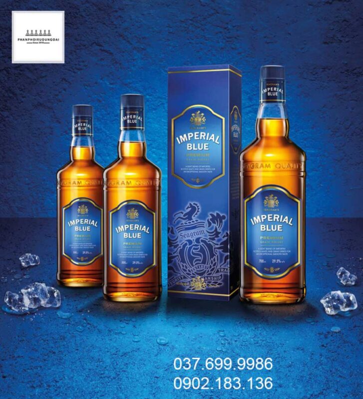 Các loại rượu Imperial Blue - Blended Whisky từ Ấn Độ
