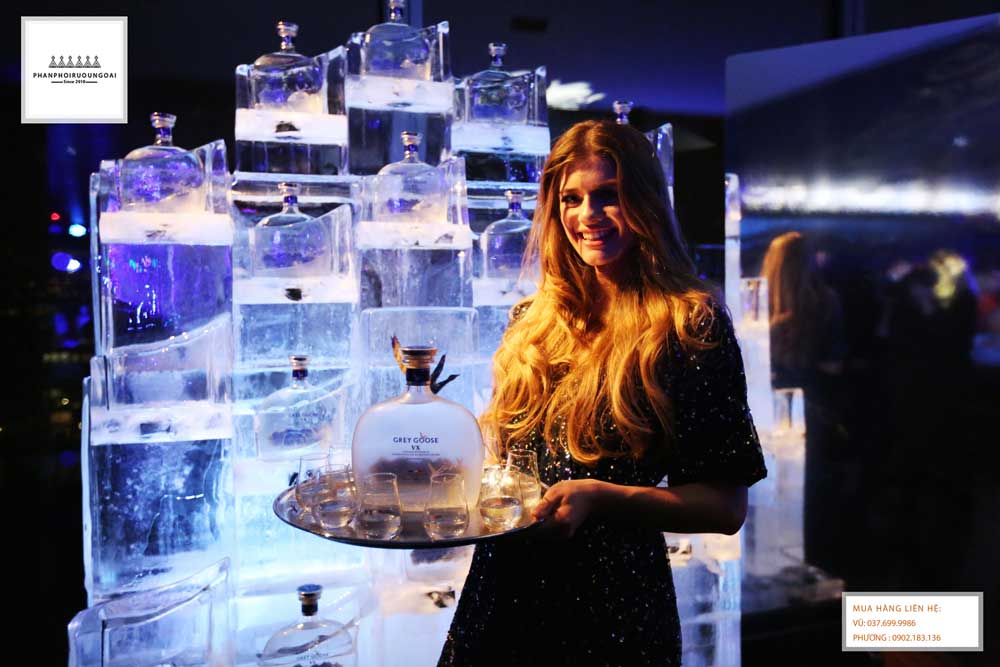 Rượu Grey Goose VX Vodka trong một sự kiện ra mắt