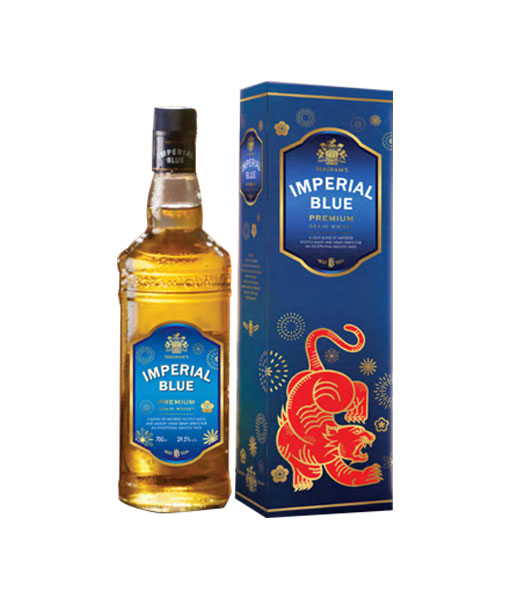 Rượu Imperial Blue hộp quà tết 2022 cho biếu tặng