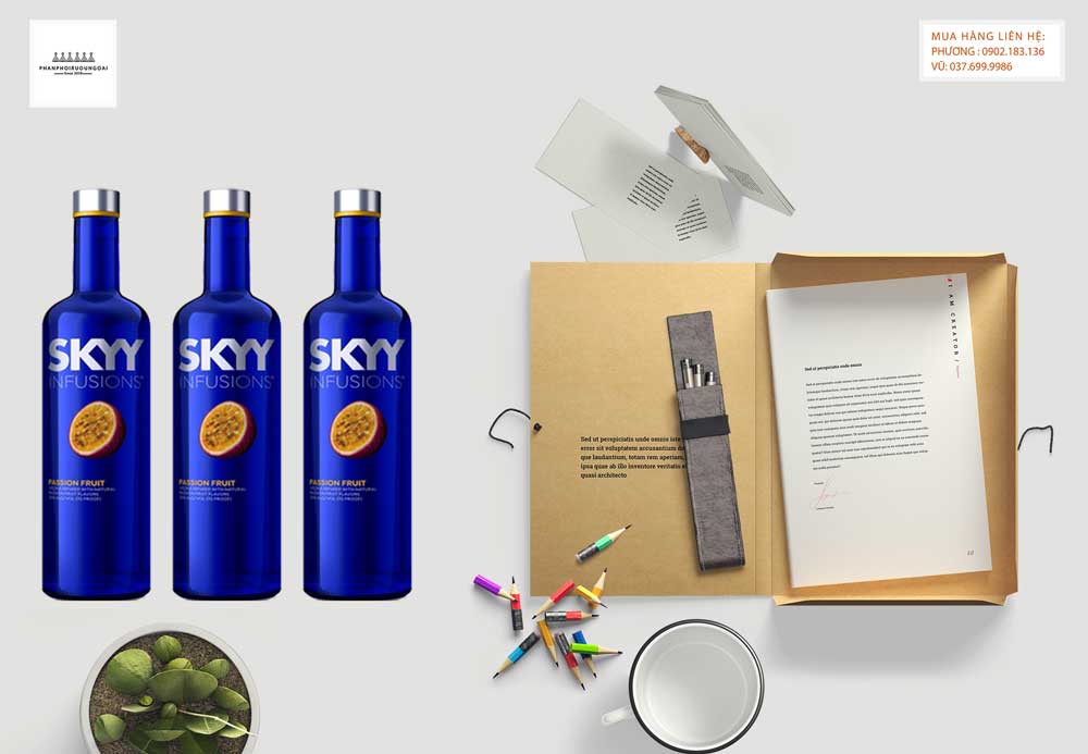 Skyy Infusion Passion Fruit Vodka Rượu Vodka Mỹ Skyy Infusion Passion Fruit hương vị chanh leo
