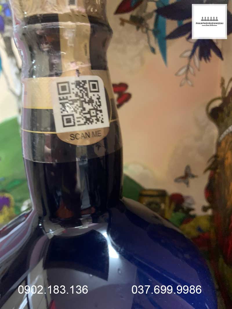 QR Code kiểm tra xuất xứ của rượu Chivas 21 năm 