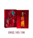 Rượu Johnnie Walker Red Label hộp quà tết 2022 cho biếu tặng
