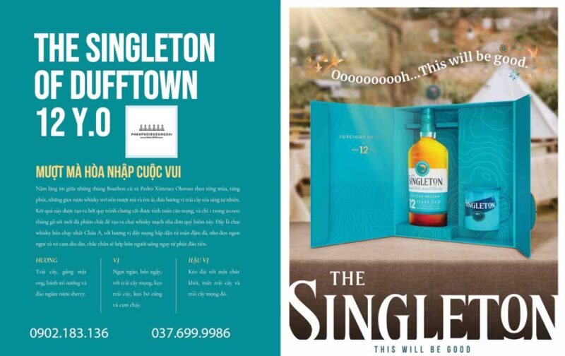 The Singleton 12 Yo mượt mà hoà nhập cuộc vui