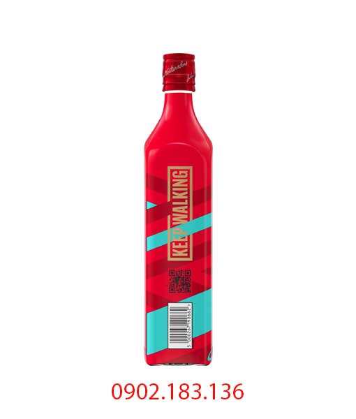 Cạnh phải chai rượu Johnnie Walker Red Label Icon tết 2023