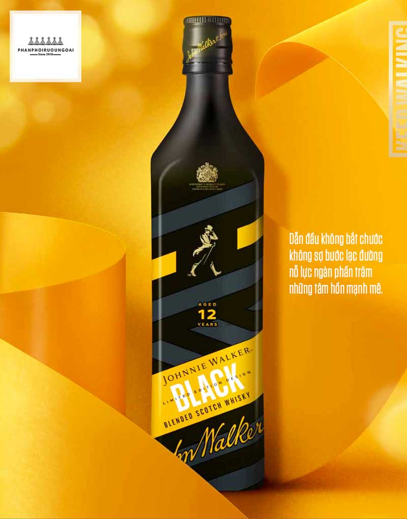 Rượu Johnnie Walker Black Label Icon tết 2023 là ngành công nghiệp whisky bên trong chiếc cốc