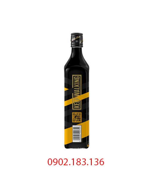 Mặt trái chai rượu Johnnie Walker Black Label Icon tết 2023