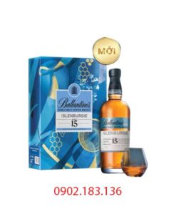 Rượu Ballantine's Glenburgie 15 hộp quà tết 2023