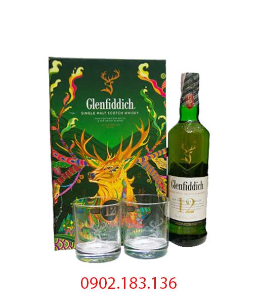 Rượu Glenfiddich 12 năm hộp quà tết 2023