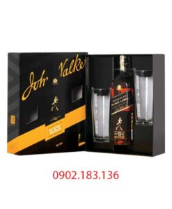 Rượu Johnnie Walker Black Label hộp quà tết 2023 cho biếu tặng