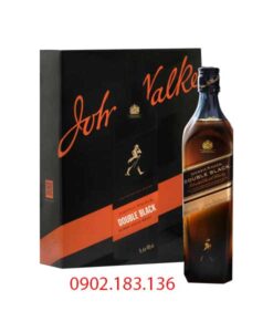 Rượu Johnnie Walker Double Black Label 1L hộp quà tết 2023