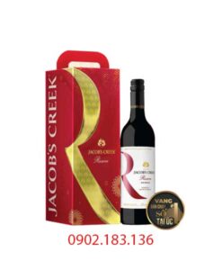 Rượu vang Úc Jacob's Creek Reserve Shiraz hộp quà tết 2023