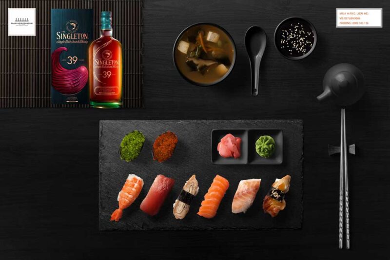 Thưởng thức rượu Singleton 39 năm Glen Ord trong bữa tiệc sang trọng