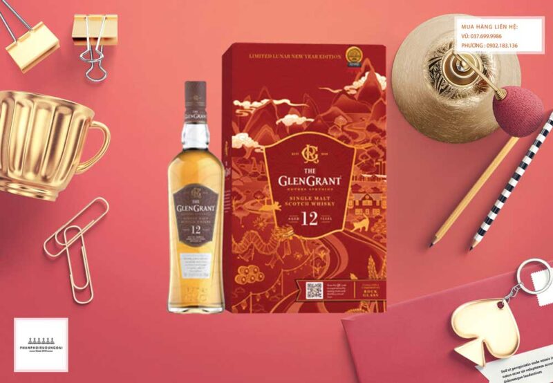 Rượu The Glen Grant 12 năm Ảnh Rượu The Glen Grant 12 năm hộp quà tết 2023