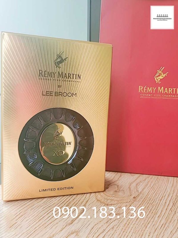 Ảnh thực tế Rượu Remy Martin XO Lee Broom hộp quà tết 2023 