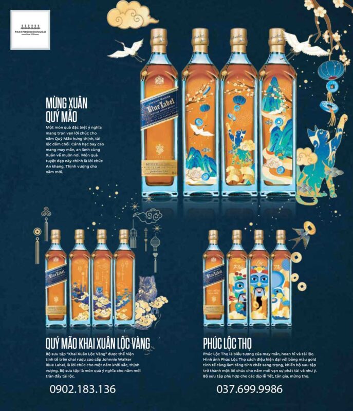 Johnnie Walker Blue Label dấu ấn độc bản 2023 Johnnie Walker Blue Label dấu ấn độc bản