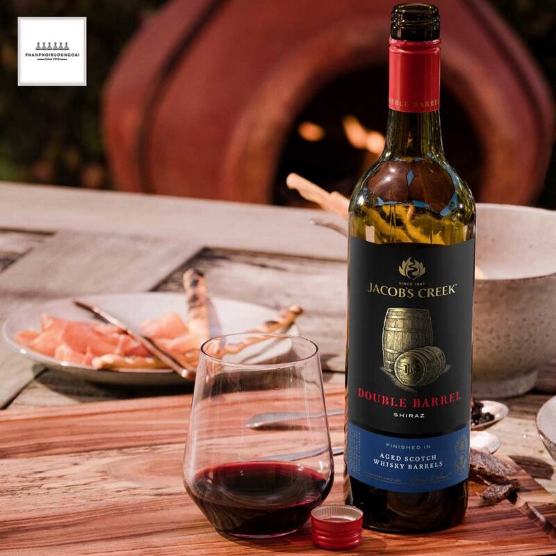 Rượu Vang Úc Jacob's Creek Double Barrel Shiraz