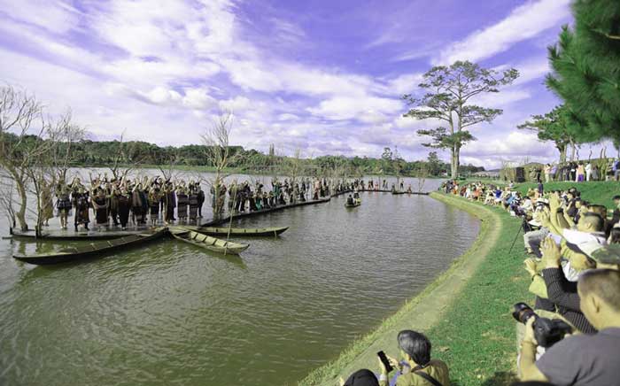 Thiên Đường Tây Nguyên Thiên Đường Tây Nguyên tại Festival hoa đà lạt 2022