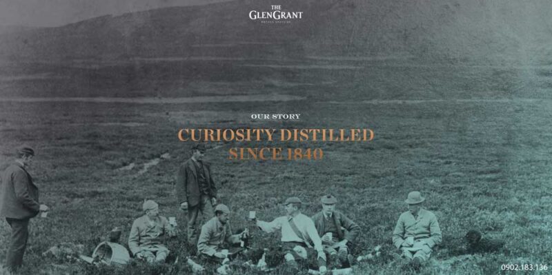 Thương hiệu Rượu Glen Grant là khu trưng cất được mọi người tò mò từ năm 1840 