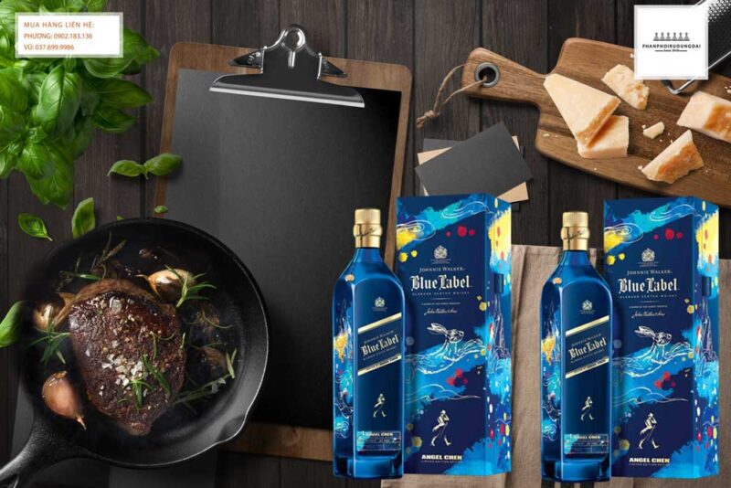 Thưởng thức Rượu Johnnie Walker Blue Label thịnh vượng như ý 