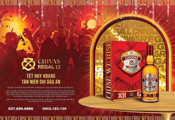 Chivas 12 tết huy hoàng tân niên ghi dấu ấn