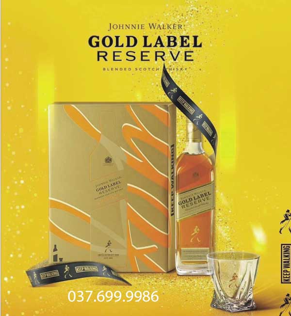 Rượu Johnnie Walker Gold Label Reserve hộp quà tết 2024